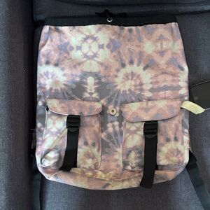 Art Class Tie-Dye Backpack - Pink and Purple